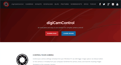 Desktop Screenshot of digicamcontrol.com